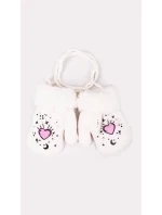 Rukavice RED 0011G Kožešina s provázkem