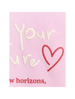 Dívčí mikina oversize s kapucí 4F 4FJRAW25TSWSF2429-56S Dívčí mikina oversize s kapucí 4F 4FJRAW25TSWSF2429-56S