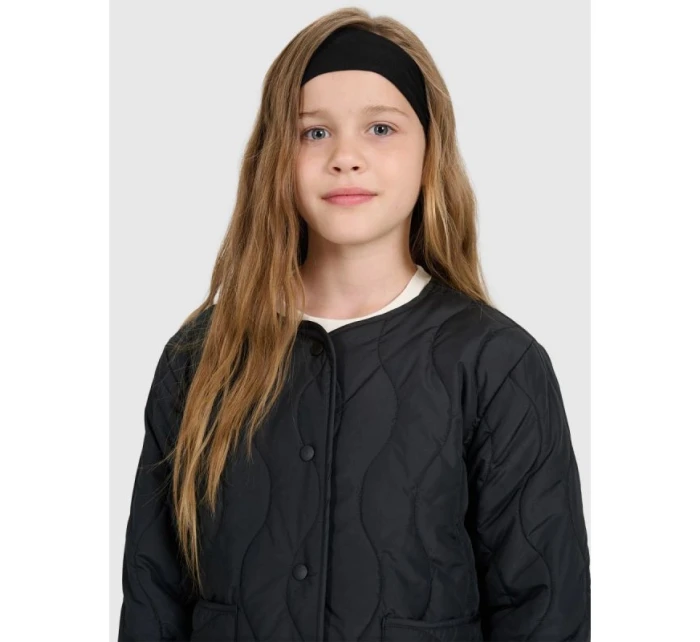 Dívčí péřová bunda se syntetickou výplní 4F 4FJRAW25TDJAF0767-20S Dívčí péřová bunda se syntetickou výplní 4F 4FJRAW25TDJAF0767-20S