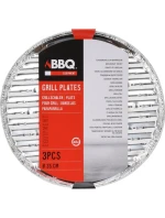 HLINÍKOVÉ GRILOVACÍ TÁCKY Ø 34 CM 3 KS
