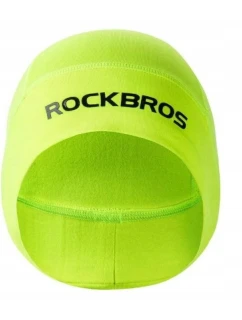Rockbros univerzální sportovní čepice/pod helmu fluo