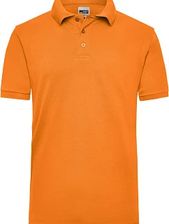 JN 801 Pánské pracovní piqué polo z těžké bavlny model 22490509 orange - Daiber