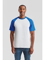 Baseball T tričko white/black model 22532786 - Fruit of the Loom Baseball T tričko white/black model 22532786 - Fruit of the Loom