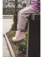 Dětské klasické vysoké tenisky Big Star model 21609028 růžové - Big Star Shoes Dětské klasické vysoké tenisky Big Star model 21609028 růžové - Big Star Shoes