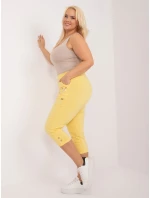 Spodnie AT SP model 19658773 jasny żółty - FPrice Spodnie AT SP model 19658773 jasny żółty - FPrice