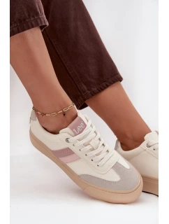 Dámské nízké tenisky LEE Ailani Women Low – ecru bílá