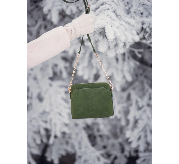 Dámská kabelka Vuch Mini Fossy Suede Green