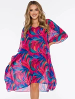 Dámské pareo 15 D83T- 42 růžové - Self