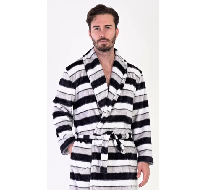 Pánský župan se šálovým límcem model 19159242 - Vienetta MAN