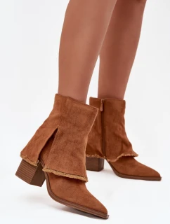 Boty na podpatku  model 219571 Step in style