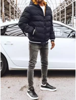 Pánská oboustranná zimní bunda tmavě modrá FashionStreet TX4196
