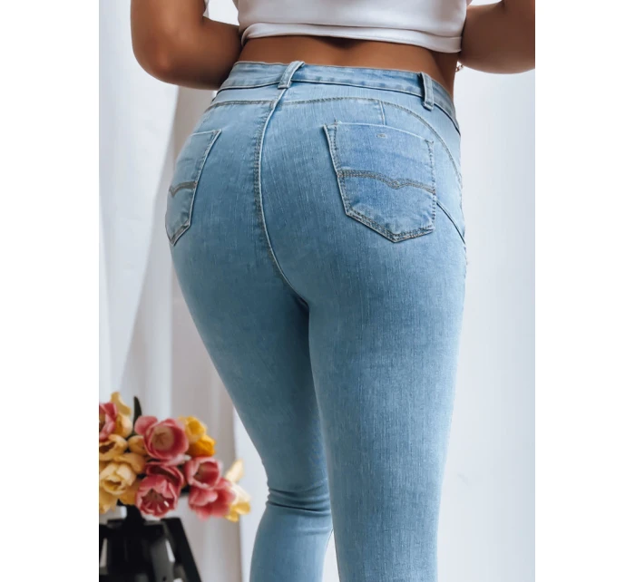 Dámské kalhoty DO IT NOW modré FashionStreet UY1387