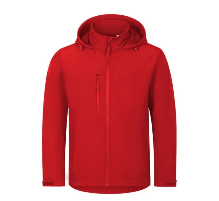 Pánská softshellová bunda Trail (červená) Pánská softshellová bunda Trail (červená)