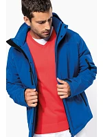 K 650 Pánská 3vrstvá softshellová parka s kapucí model 22422484 navy - Kariban K 650 Pánská 3vrstvá softshellová parka s kapucí model 22422484 navy - Kariban