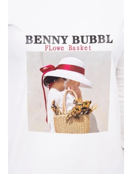 Šaty s potiskem model 18744170 ecru - K-Fashion Šaty s potiskem model 18744170 ecru - K-Fashion