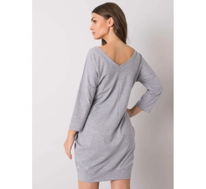 Šaty RV SK 6838.43 šedé Šaty RV SK 6838.43 šedé