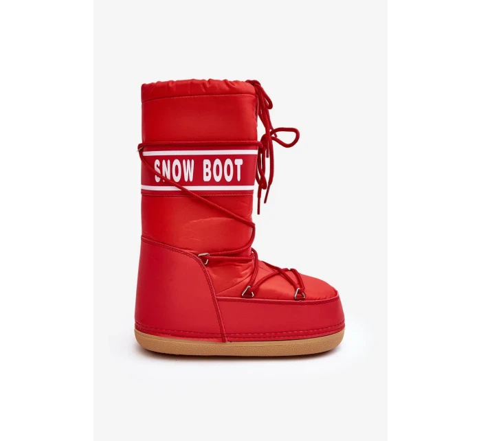 Dámské červené vysoké boty do sněhu Venila Dámské červené vysoké boty do sněhu Venila