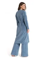 Dámský sametový župan LA087 - Lalupa