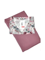 Pyžamo De Lafense 720 Finess kr/sr S-2XL Pyžamo De Lafense 720 Finess kr/sr S-2XL