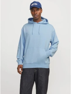 Jack&Jones pánská mikina s kapucí JJESTAR BASIC SWEAT HOOD NOOS 12257852 CHAMBRAY BLUE