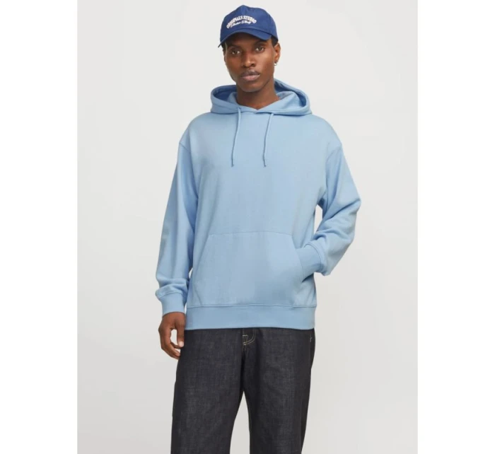Jack&Jones pánská mikina s kapucí JJESTAR BASIC SWEAT HOOD NOOS 12257852 CHAMBRAY BLUE