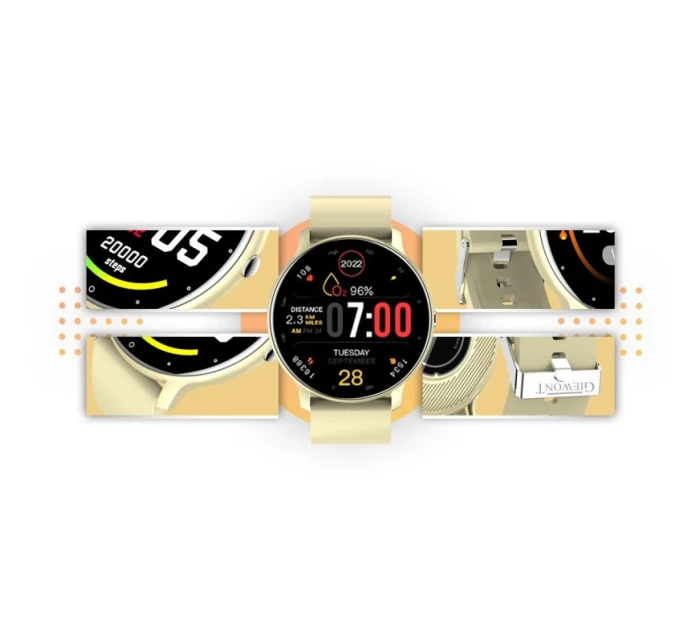 Chytré hodinky GIEWONT Ecru GW120-6 Chytré hodinky GIEWONT Ecru GW120-6