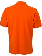 JN 70 Piqué polo model 22442025 dark orange - Daiber