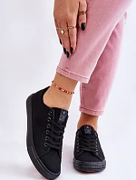 Dámské klasické tenisky Černé Eleya