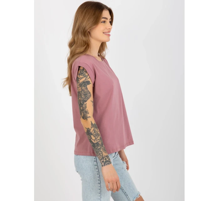 Tričko RV TS 4833.52 tmavě růžová