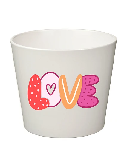 LOVE (VERZE 3) - malý květináč 