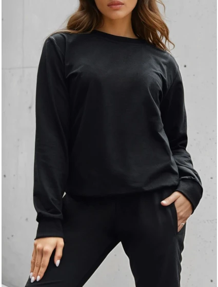 Dámská klasická černá mikina Dstreet model 21993533 - FashionStreet