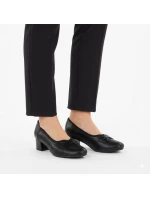 Dámské černé ažurové lodičky Jezzi 233-12 Dámské černé ažurové lodičky Jezzi 233-12