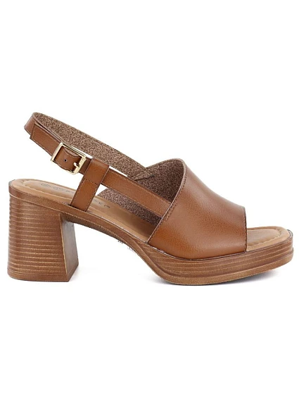 Sandały damskie na brązowe model 22034137 - Potocki