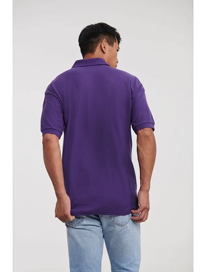 Piqué polo 10. burgundy model 22473739 - Russell Athletic
