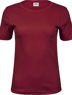 TJ Dámské tričko Interlock 18.0 deep red model 22497246 - Tee Jays