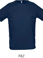 SOL'S Sporty Pánské raglánové sportovní tričko 25.1939 french navy