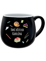 Personalizovaný keramický buclatý hrneček pro paní učitelku/pana učitele (pomůcky) Personalizovaný keramický buclatý hrneček pro paní učitelku/pana učitele (pomůcky)