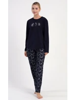 Dámské pyžamo dlouhé model 21745712 - Vienetta Dámské pyžamo dlouhé model 21745712 - Vienetta