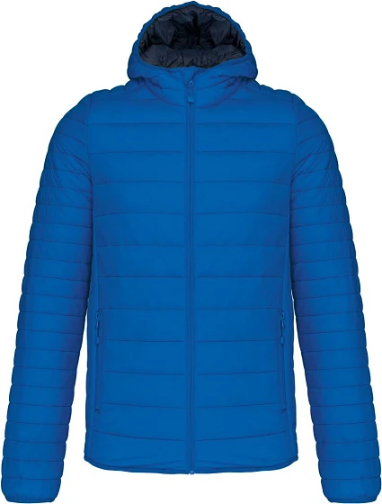 Kariban K 6110 Lehká pánská prošívaná bunda s kapucí 20.6110 light royal blue Kariban K 6110 Lehká pánská prošívaná bunda s kapucí 20.6110 light royal blue