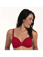 Selma podprsenka s kosticí košíčky se červená model 21218949 - RosaFaia Selma podprsenka s kosticí košíčky se červená model 21218949 - RosaFaia