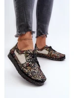 Dámské vzorované polobotky model 21659472 Černé - Maciejka