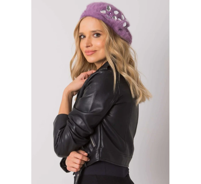 Dámská čepice AT CZ BF38834 1 fialová