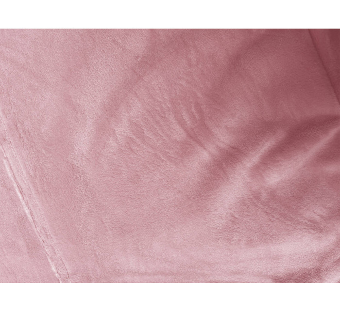 Světle růžová velurová dámská souprava (8C1173-38)