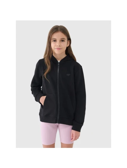 Dívčí mikina s kapucí model 21435818 - 4F Dívčí mikina s kapucí model 21435818 - 4F