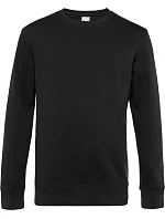 B&C KING Crew Neck_° Pánská mikina 01.U01K black pure