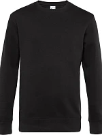 B&C KING Crew Neck_° Pánská mikina 01.U01K black pure