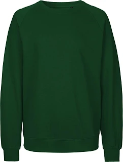 O Unisex raglánová mikina z bio bavlny bottle green model 22504890 - Neutral