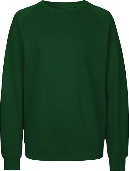 Neutral O 63001 Unisex raglánová mikina z bio bavlny 77.6301 bottle green Neutral O 63001 Unisex raglánová mikina z bio bavlny 77.6301 bottle green