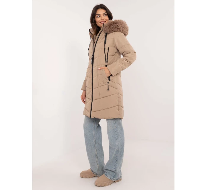 SK KR HH bunda model 20590177 béžová - FPrice SK KR HH bunda model 20590177 béžová - FPrice