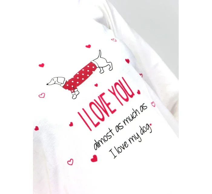 Dámské triko na spaní bílá model 8023757 - NoiDiNotte